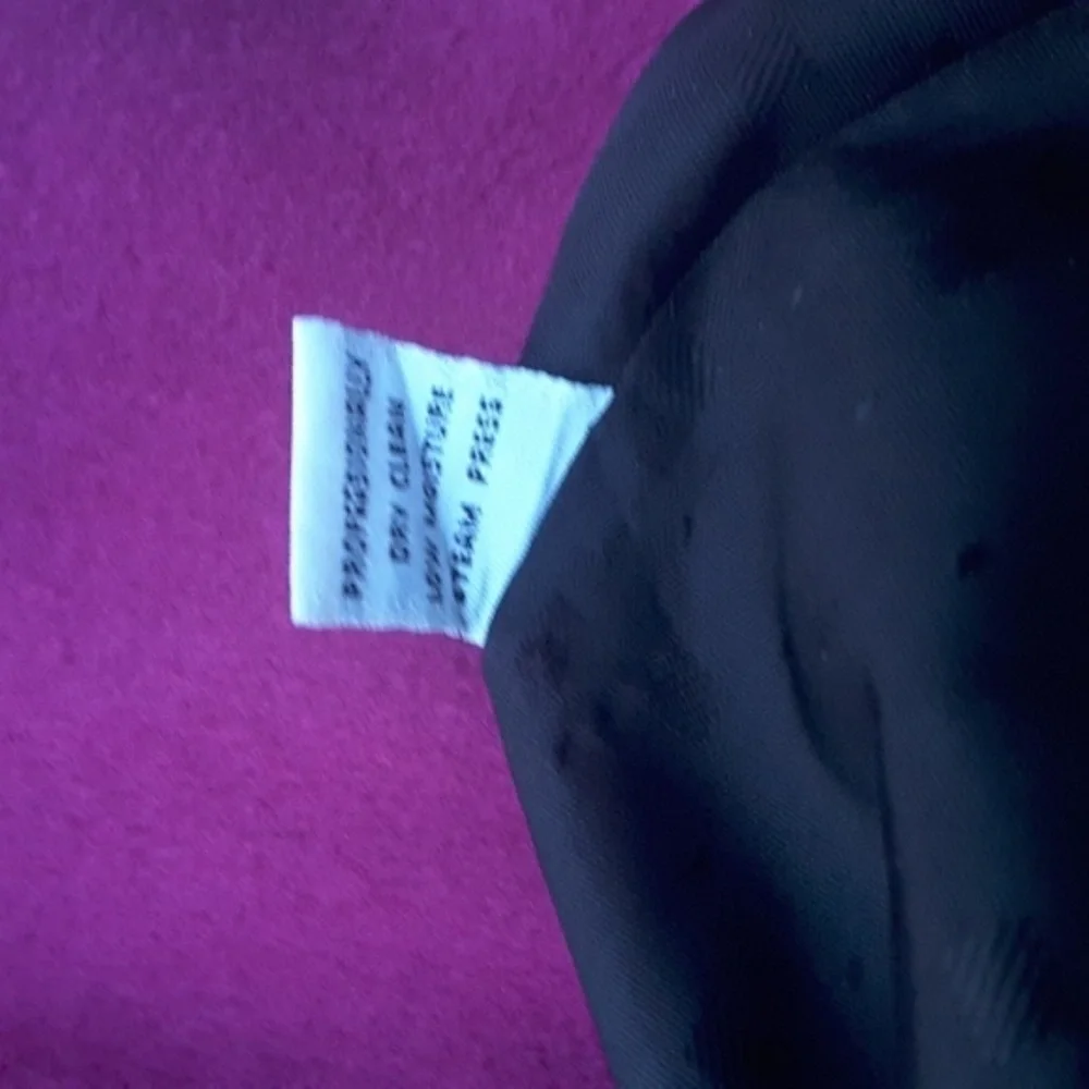 Ashley Scott 1-Button Full Length Jacket Purple M - Picture 5 of 5
